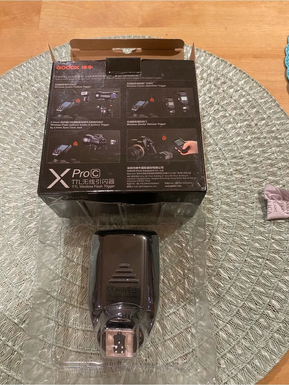 Godox XProC TTL Wireless Flash Trigger for Canon - NIB New In Box